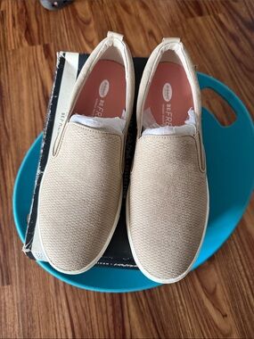 Dr. Scholl's Women Slip-On Loafers in Beige